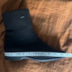 US 9, UK 7 Women’s Ara Black Ankle Boots